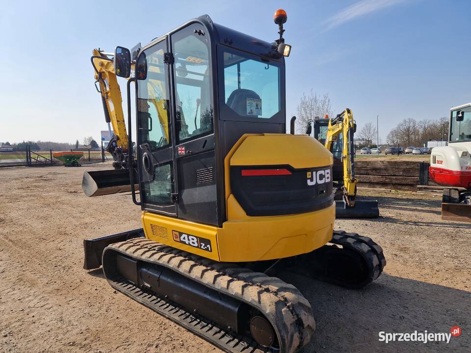 Minikoparka JCB 48z1 2017r 3500mtg hydrauliczne Ryżki