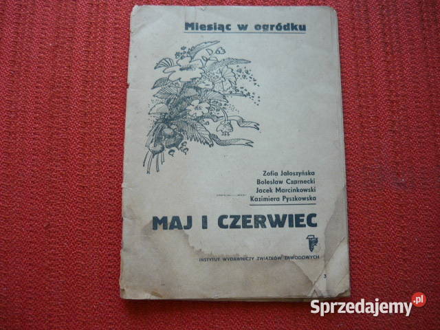 Miesiąc w ogródku maj czerwiec Myszków