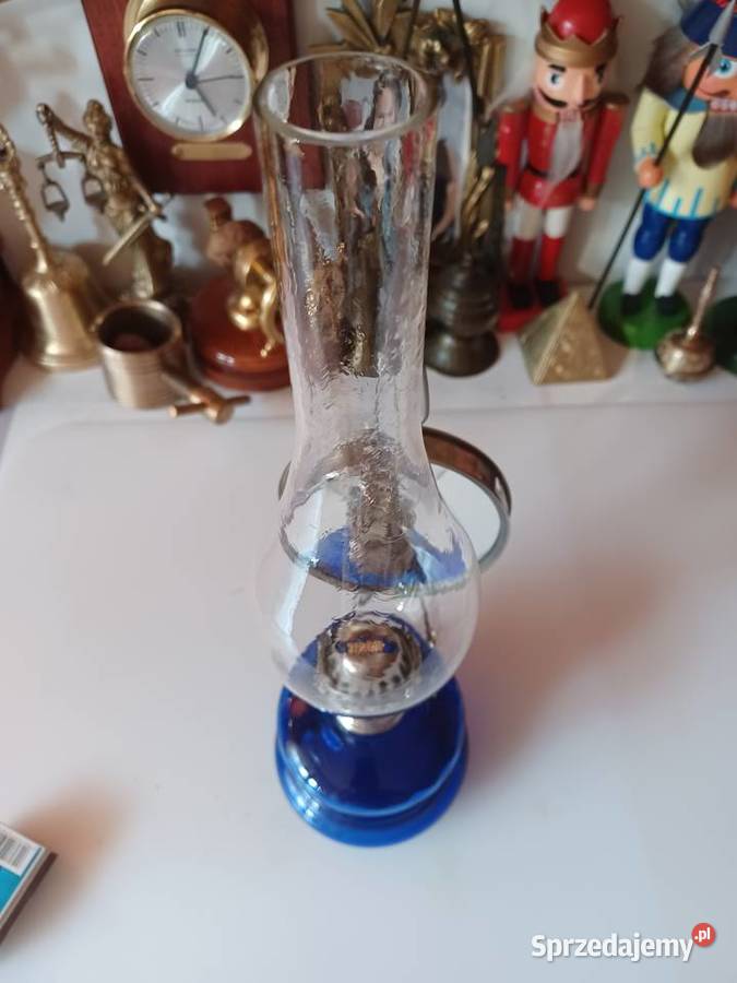 Piękna lampa naftowa PRL Kolekcja Poznań sprzedam