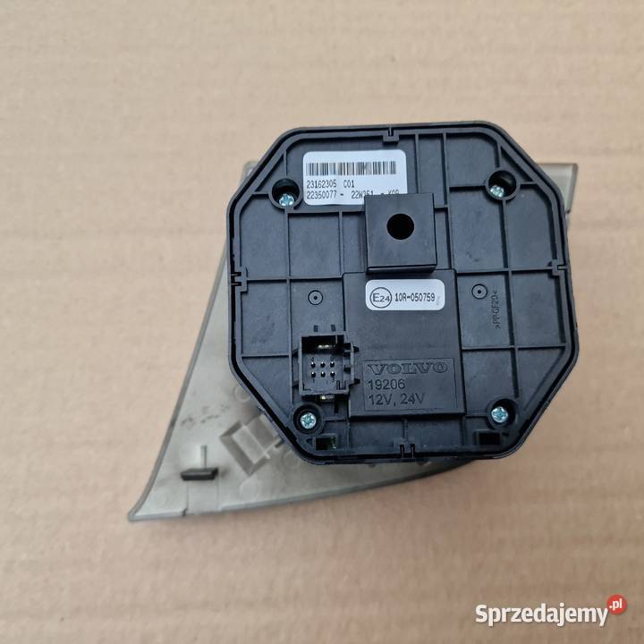 VOLVO FH4 PANEL PRZEŁĄCZNIK ŚWIATEŁ 23162305 ciężarowe Panele sterowania, przełączniki Trzciel sprzedam