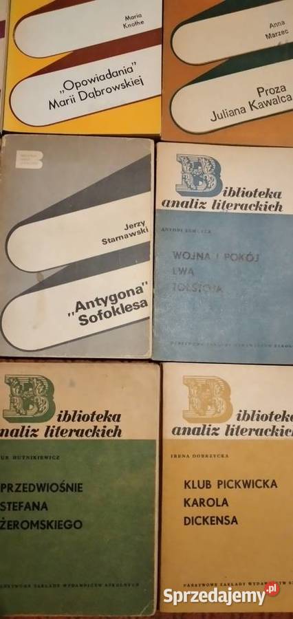 opracowania lektur szkolnych Bukowno