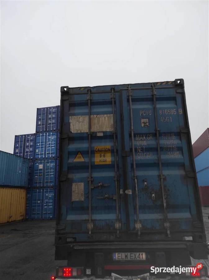 Kontenery morskie 40 HC cargo worthy PROMOCJA łódzkie Łódź