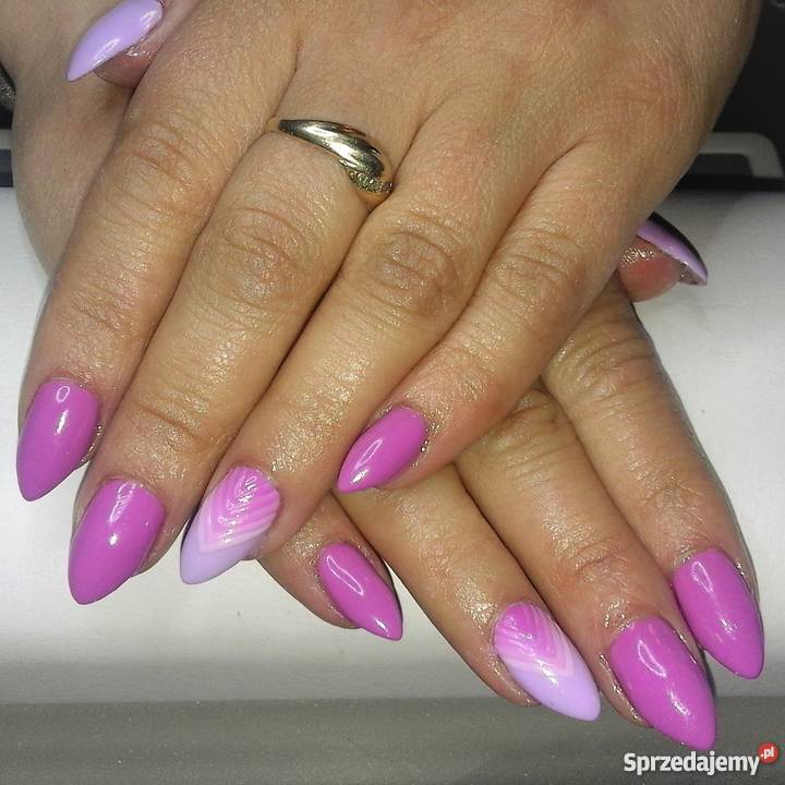 Paznokcie żelowe hybrydowe pedicure Chorzów