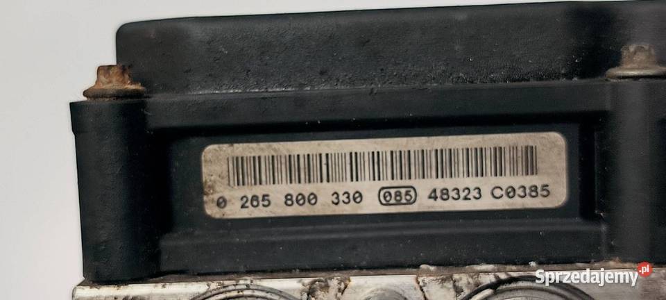 POMPA ABS HAMULCOWA NISSAN ALMERA 0265800330 Pozostałe Lipno