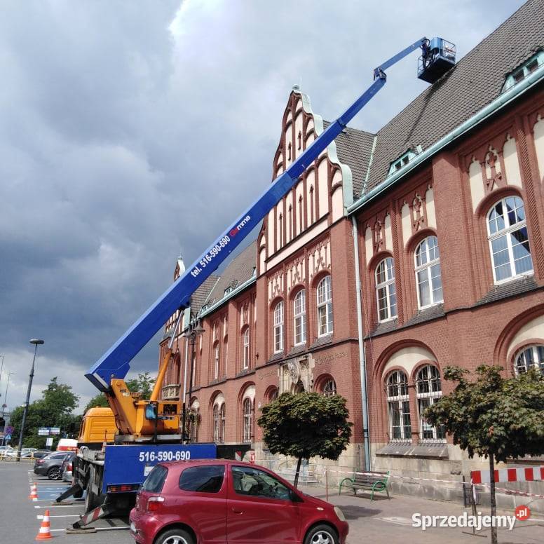 Zwyżka Będzin wynajem zwyżki podnośnik koszowy Pozostałe usługi