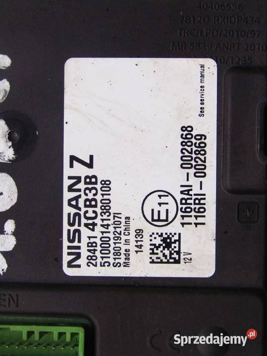 MODUŁ STEROWNIK BSI 16 DCI NISSAN XTRAIL T32