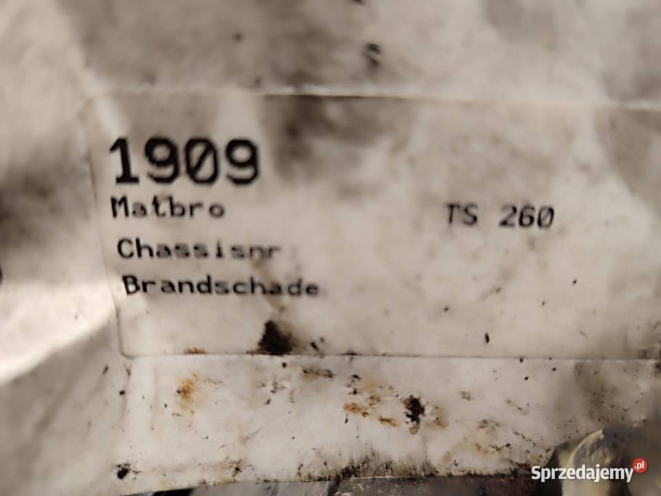 Rozdzielacz hydrauliczny 157H3889 MATBRO TS 260 Pozostałe Wilkowo