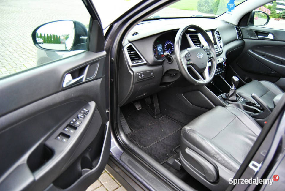 Hyundai Tucson REJNAVI Kamera Panorama SKÓRA ALU światła do jazdy dziennej Samochody osobowe Modliborzyce sprzedam