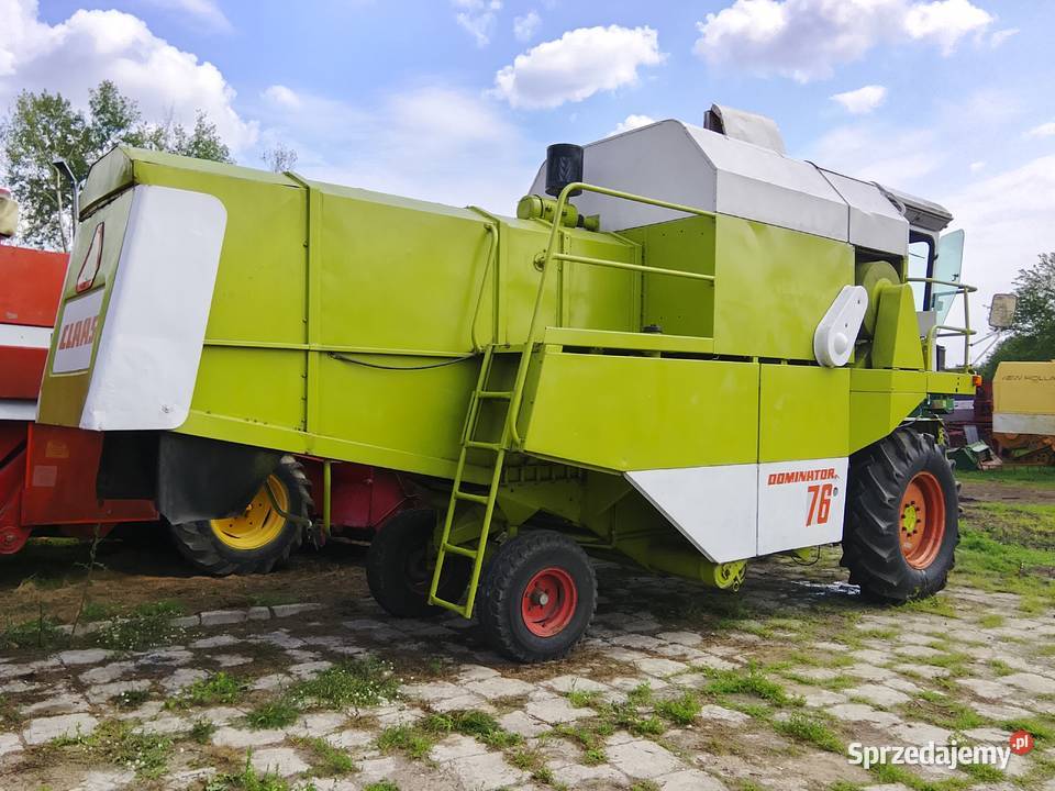 Kombajn zbożowy Claas Dominator 76 kabina Zbożowe mazowieckie Zwoleń
