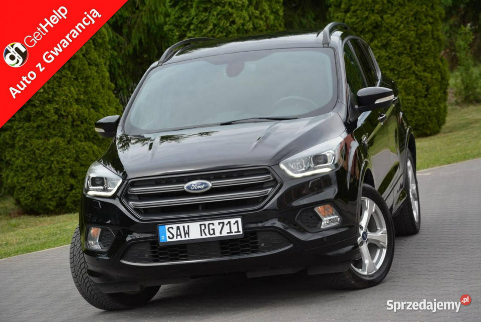 Ford Kuga STLine SYNC3 Radar Navi Skóry Ledy Ostrów Mazowiecka sprzedam