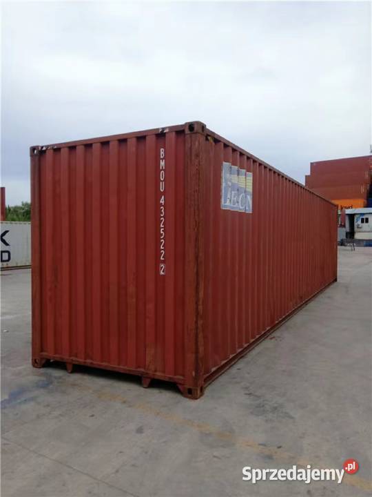 Kontener morski 40 DVHC 12 metrowy magazyn