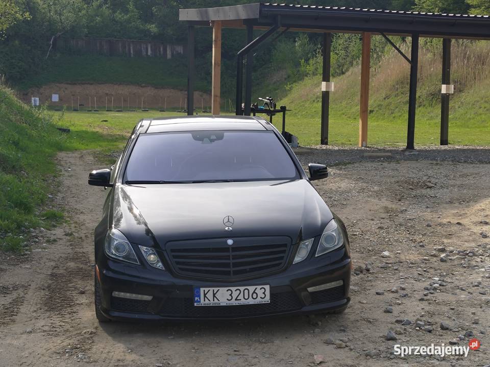 MercedesBenz E63 AMG W212 63 wolnossący V8 525 Kraków
