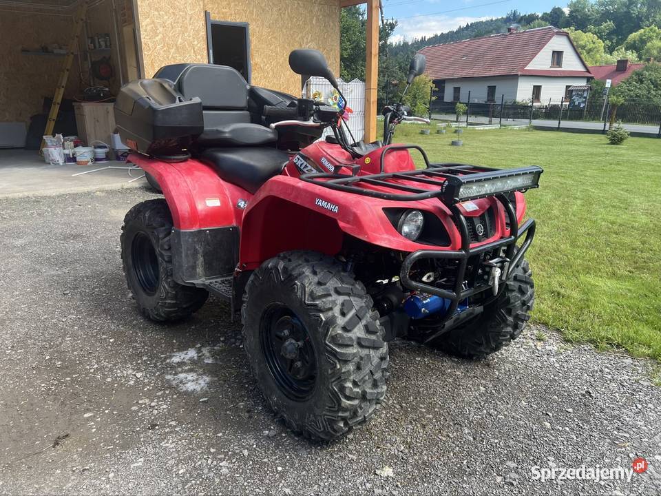 Quad Yamaha Grizzly 350 4x4 Zarejestrowany Motocykle, skutery, quady Sól