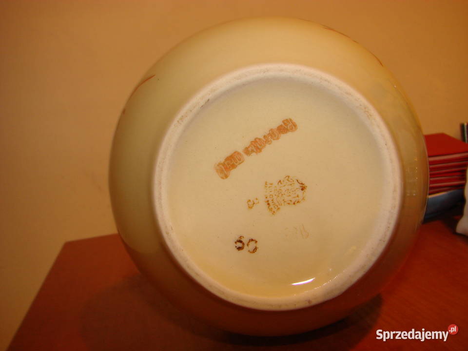 Porcelit Tułowice wazon PRL Porcelana i szkło