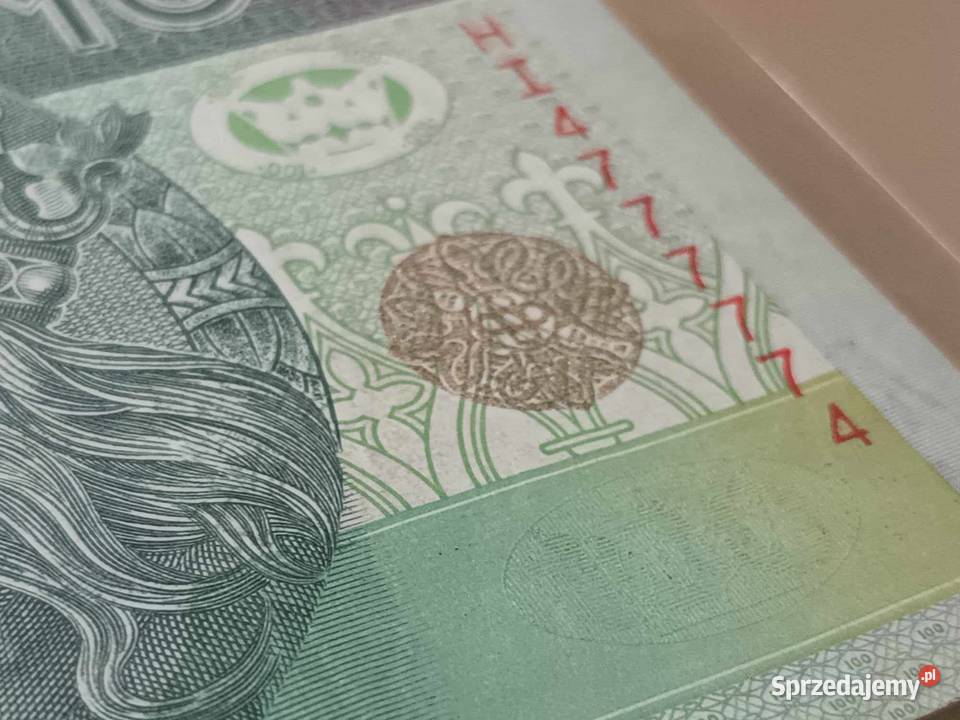 100 złotych super radar 30 lat pierwszej serii Warszawa