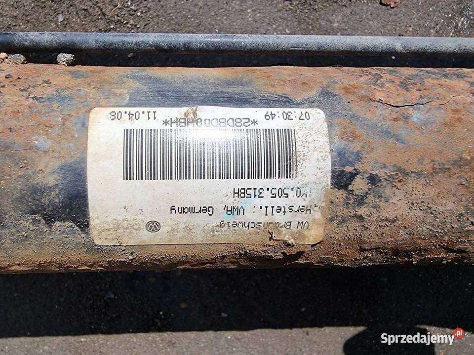 BELKA SANKI TYŁ VOLKSWAGEN GOLF IV 1K0505315BH Lipno
