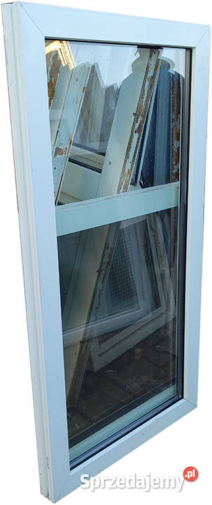 OKNA KacprzaK Witryna 62x122 FIX Używany PCV Lublin