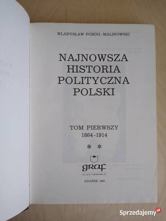 Najnowsza Historia Polityczna Polski 19641914 sprzedam