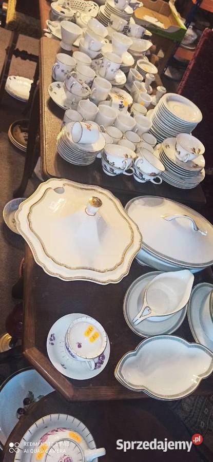 Waza Sygnatura Naomi Arabia Finlandia Porcelana i szkło