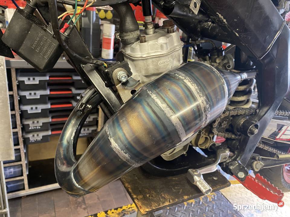 WYDECH GIANNELLI ENDURO ALUMINIUM DERBI SENDA Układ wydechowy wielkopolskie sprzedam