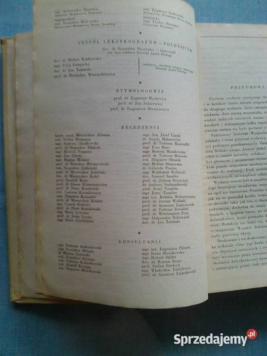 Słownik Wyrazów Obcych Warszawa sprzedam