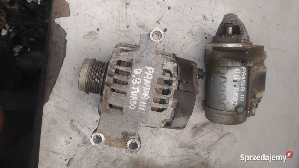 FIAT PANDA III 09 twinair rozrusznik alternator świętokrzyskie Kielce