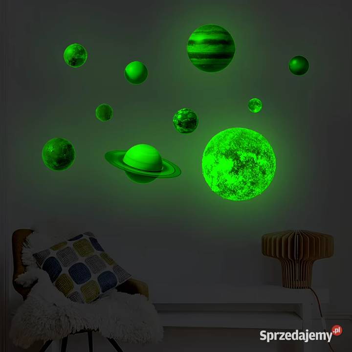 Niebo fluorescencyjne Układ słoneczny 100 gwiazd Płock sprzedam