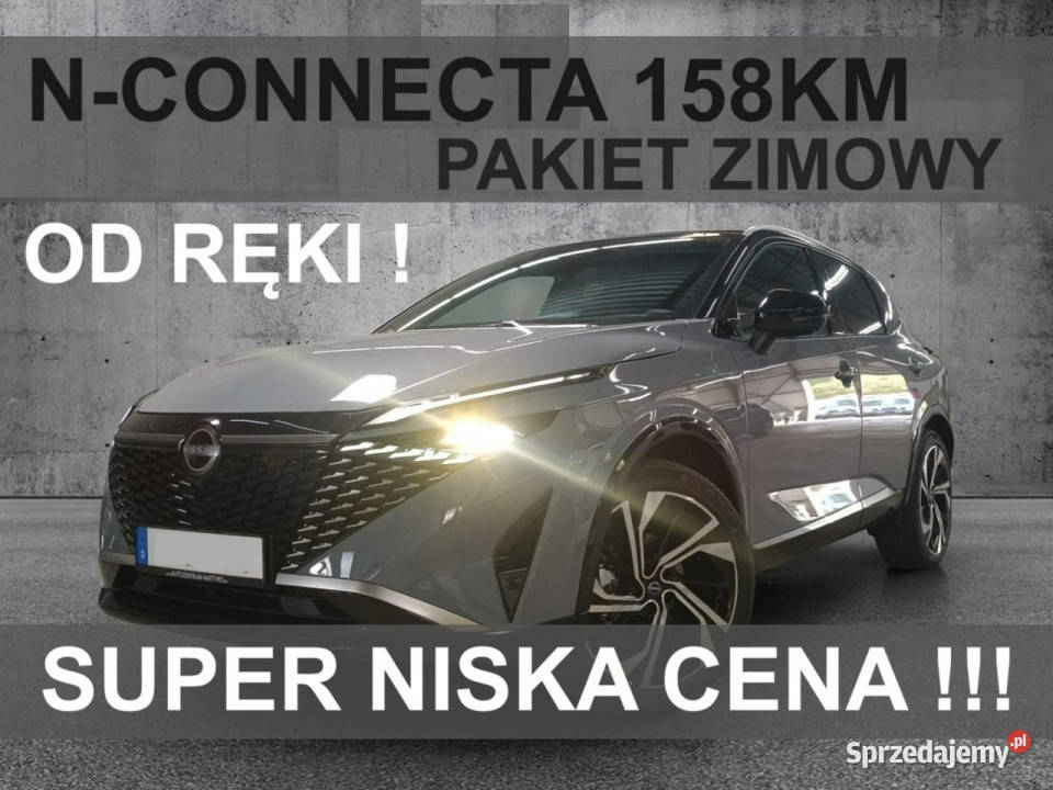 Nissan Qashqai NConnecta 158 Super Niska asystent pasa ruchu Szczecinek