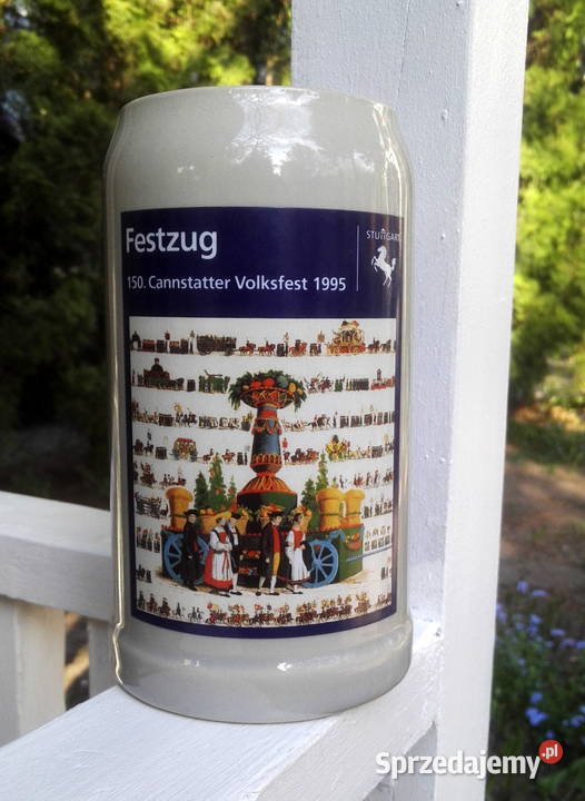 Kufel okolicznościowy festiwalu ludowego Warszawa