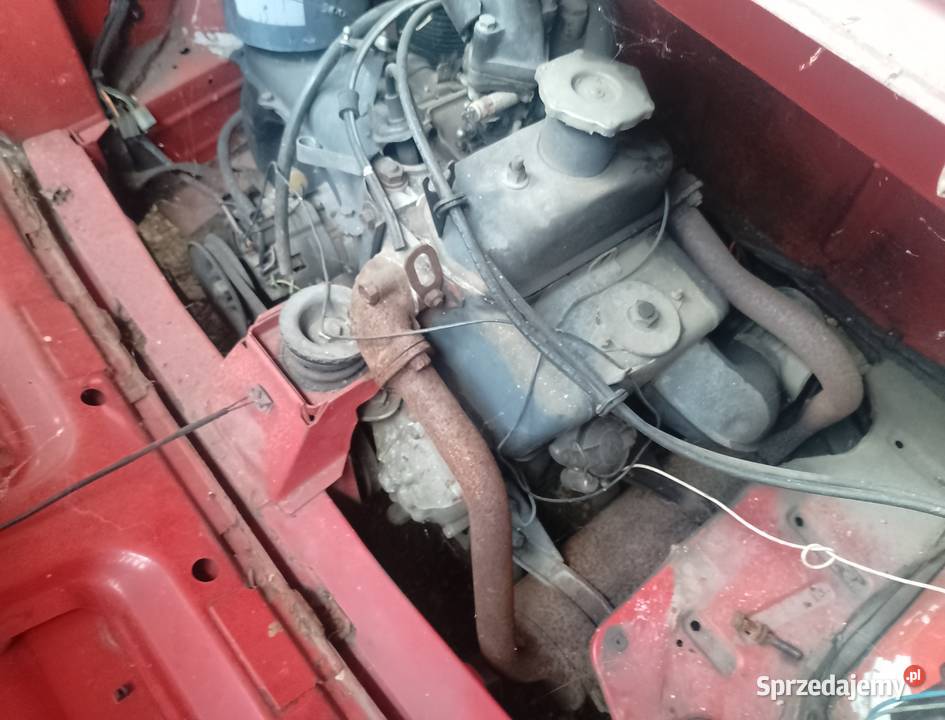 Fiat 126p 1992r bez silnika i skrzyni bez prawa 24KM wielkopolskie Rychtal