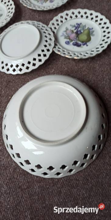 Salaterka Miska Ażurowa Owoce Gdańsk