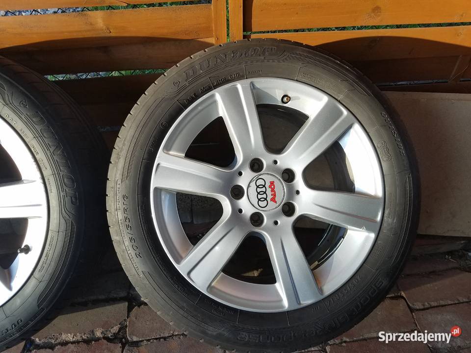 Komplet felg z oponami Dunlop Sport Response sprzedam