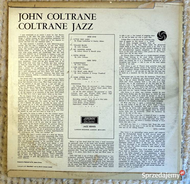 John Coltrane Coltrane Jazz Szczecin