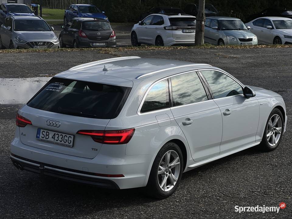 Audi A4 B9 20 TDI Drugi właściciel Sline Virtual diesel Bielsko-Biała