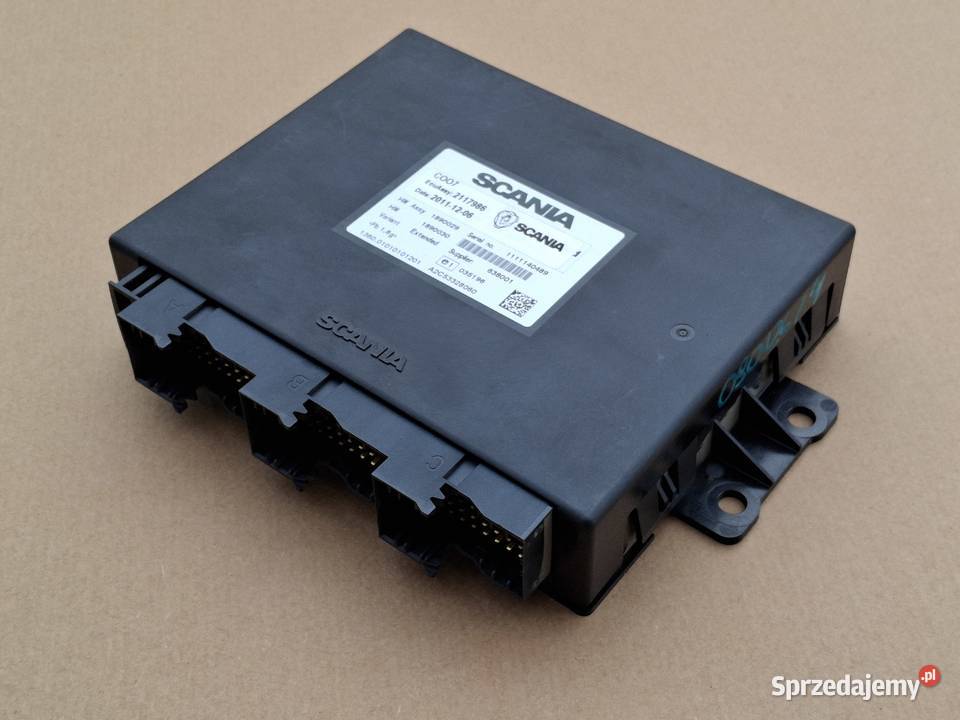 SCANIA MODUŁ STEROWNIK KASETA ECU ECM C00 C007 Bieleń