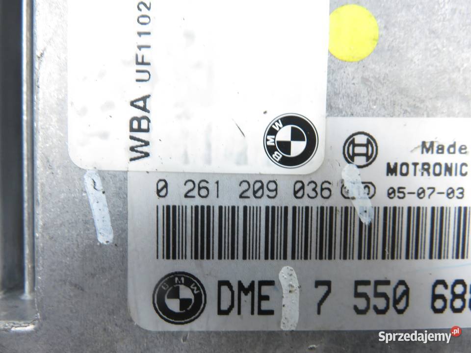 STEROWNIK BMW E87 116 i 0261209036 7550688