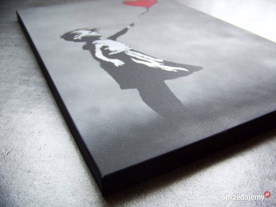 BANKSY Obraz ręcznie grawerowany na blasze Sztuka współczesna Sandomierz
