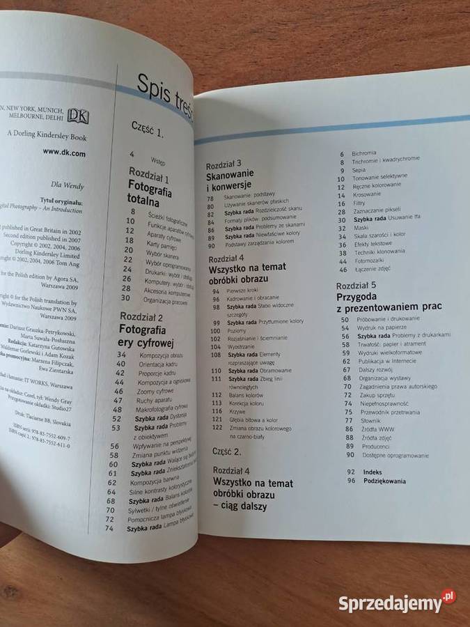 Tom Ang Podręcznik fotografii cyfrowej część 22 Warszawa