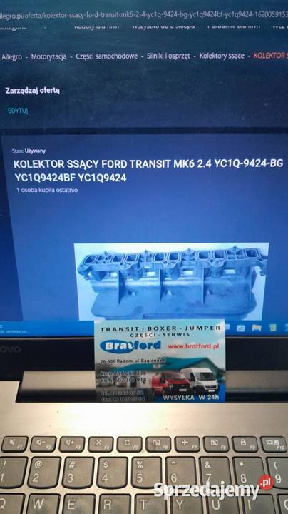 KOLEKTORY SĄCY FORD TRANSIT YC1Q9424BG Pozostałe Radom sprzedam