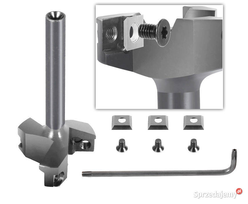 Frez do planowania płaszczyzn 35mm uchwyt 8mm Krosno