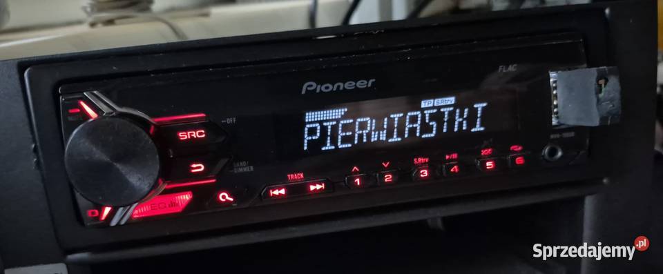 Pioneer MVH 190UB USB Radio samochodowe Łódź