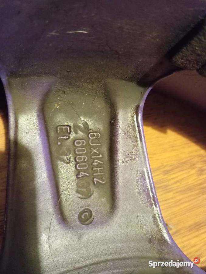 Komplet alufelg Aluett 4x100 625Jx14H2 dolnośląskie Wrocław sprzedam