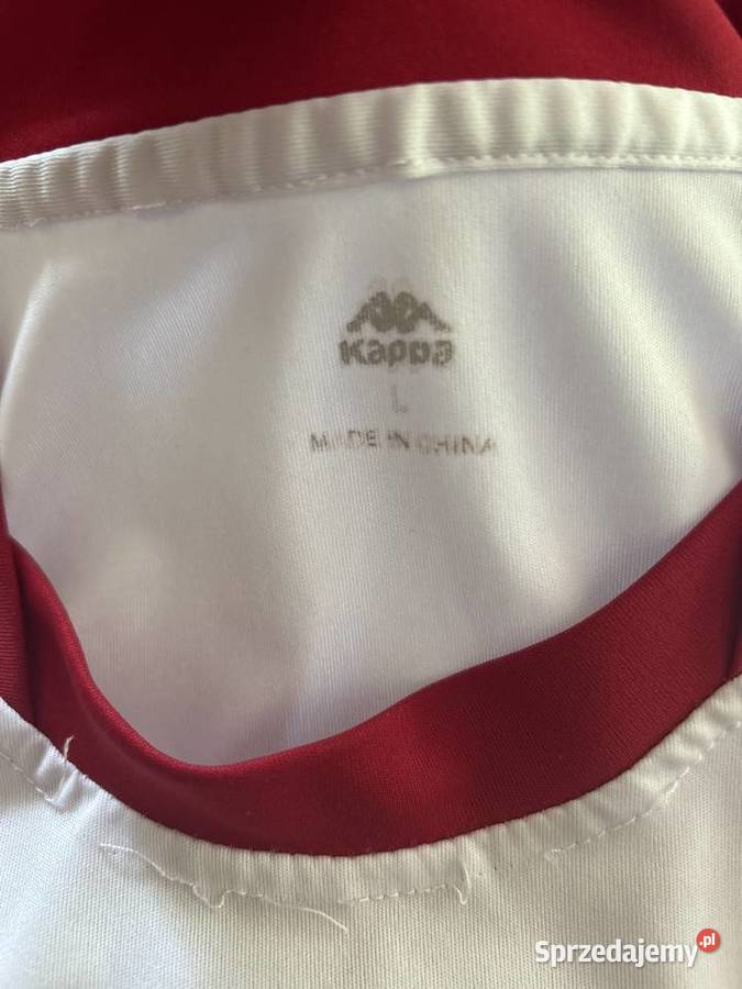 AS ROMA Away 2009 2010 Kappa Long Sleeve L Piłka nożna