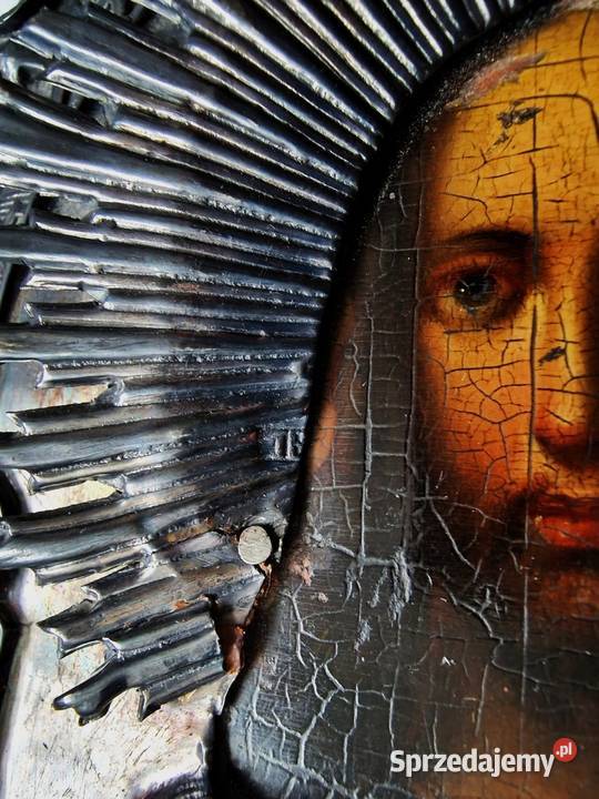 Ikona Jezus Chrystus Władca Świata srebro 0148 Warszawa