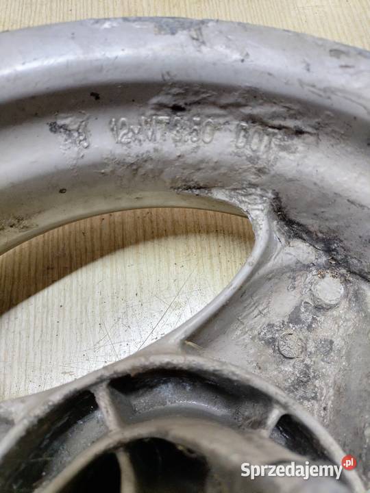 Koło przód 12 Yamaha neos mbk ovetto Łubno