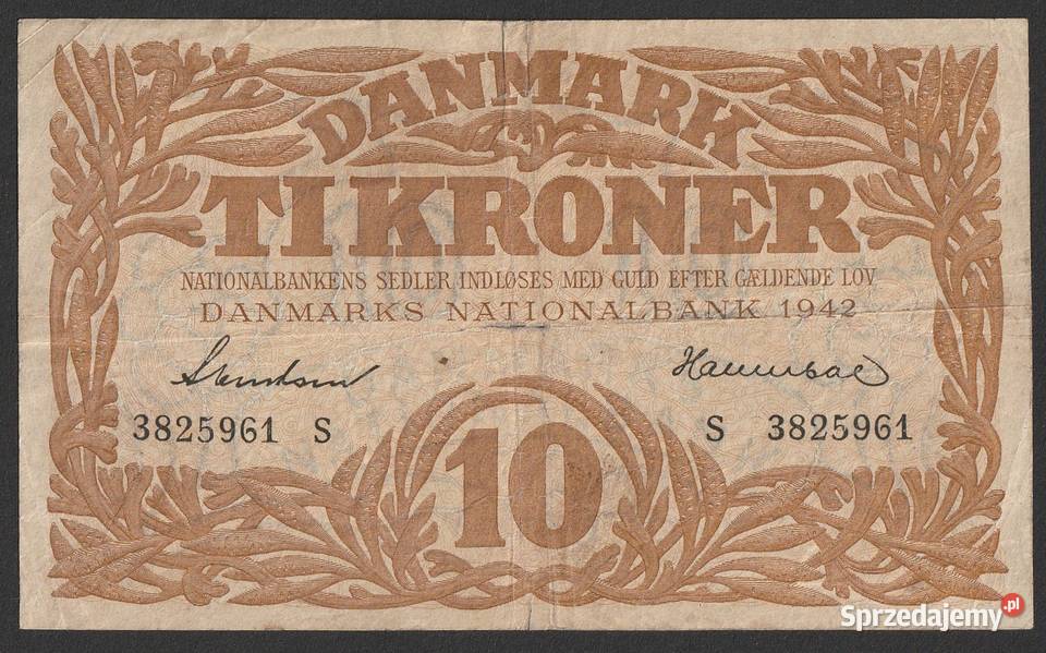 DANIA 10 KORON 1942 S łódzkie Łódź