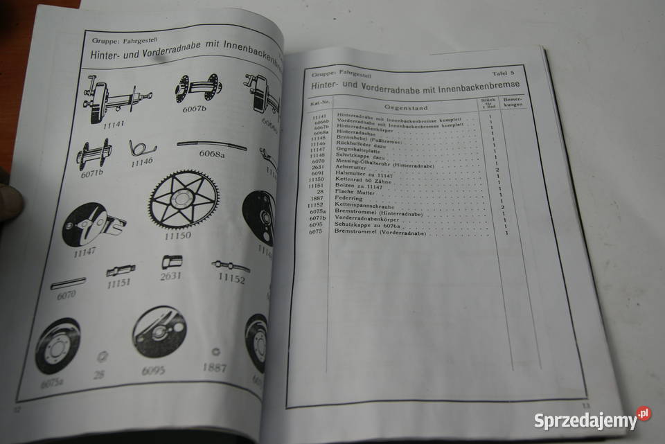 KATALOG CZĘŚĆI DKW E250 DKW E 250 Rybnik