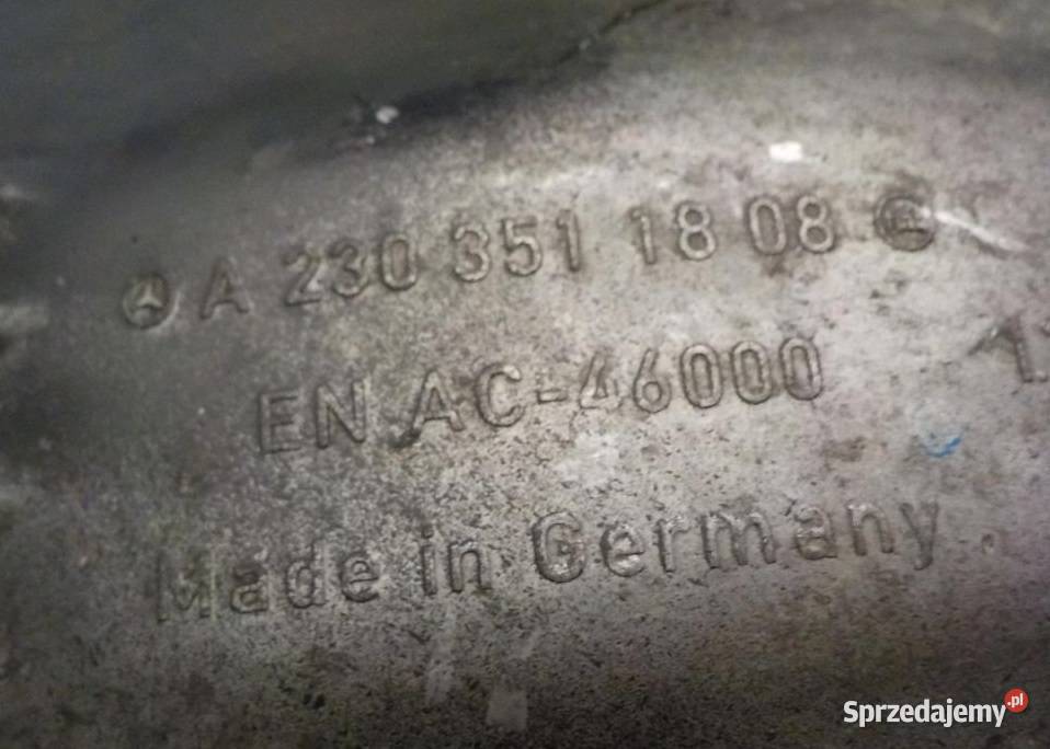 MERCEDES SL A2303511808 DYFERENCJAŁ DYFER wielkopolskie Nowy Tomyśl