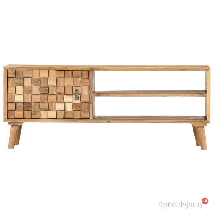 Szafka pod TV 100 x 35 x 40 lite drewno akacjowe Warszawa
