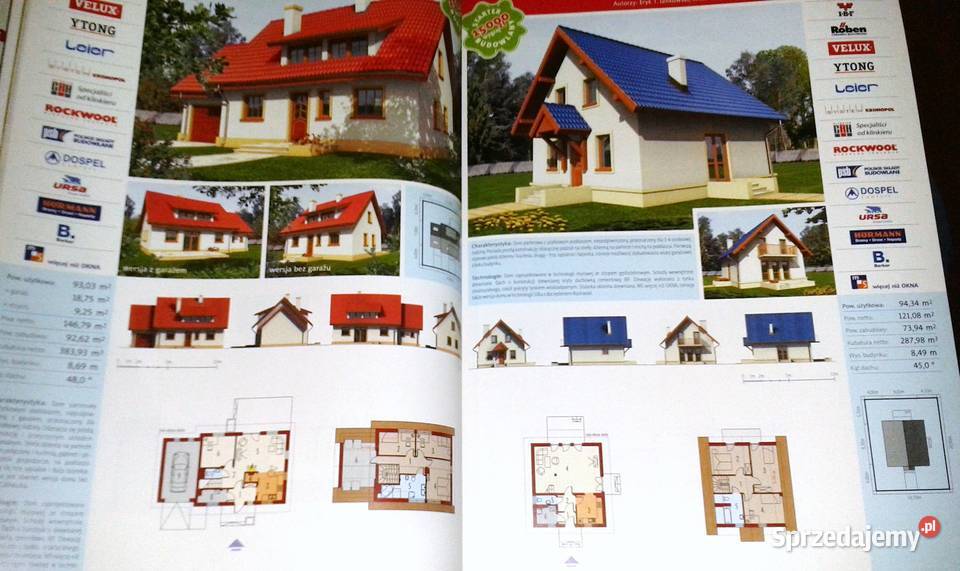 Domy rodzinne 300 projektów domów płyta CD 02 Rok wydania 2007 Chełm sprzedam